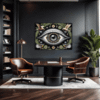 Cosmic Eye Clock Office Demo