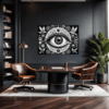 Cosmic Eye Clock Office Demo