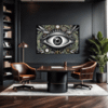 Cosmic Eye Clock Office Demo