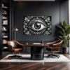 Cosmic Eye Clock Office Demo