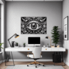 Cosmic Eye Clock Office Demo