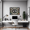 Cosmic Eye Clock Office Demo