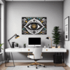 Cosmic Eye Clock Office Demo