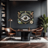 Cosmic Eye Clock Office Demo
