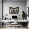 Cosmic Eye Clock Office Demo