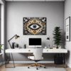 Cosmic Eye Clock Office Demo