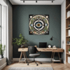 Cosmic Eye Clock Office Demo