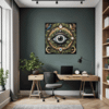 Cosmic Eye Clock Office Demo