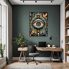 Cosmic Eye Clock Office Demo