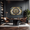 Cosmic Eye Clock Office Demo