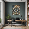 Cosmic Eye Clock Office Demo