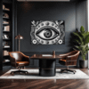 Cosmic Eye Clock Office Demo