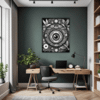 Cosmic Eye Clock Office Demo