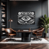 Cosmic Eye Clock Office Demo