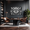 Cosmic Eye Clock Office Demo