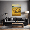 Countryside Hayfield Living Room Demo