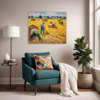 Countryside Hayfield Living Room Demo