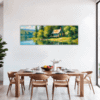 Countryside Lake Cabin Dining Room Demo