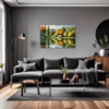 Countryside Lake Cabin Living Room Demo