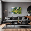 Countryside Lake Cabin Living Room Demo