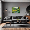 Countryside Lake Cabin Living Room Demo