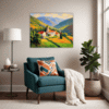 Countryside Monastery Living Room Demo
