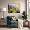Countryside Monastery Living Room Demo