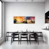 Countryside Train Station Dining Room Demo