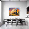 Countryside Train Station Dining Room Demo