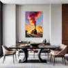 Countryside Train Station Dining Room Demo