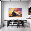 Countryside Train Station Dining Room Demo