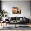 Countryside Train Station Living Room Demo