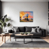 Countryside Train Station Living Room Demo