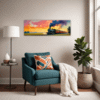 Countryside Train Station Living Room Demo