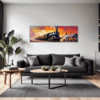 Countryside Train Station Living Room Demo