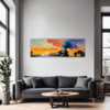 Countryside Train Station Living Room Demo