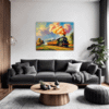 Countryside Train Station Living Room Demo