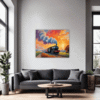 Countryside Train Station Living Room Demo