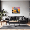 Countryside Train Station Living Room Demo