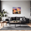 Countryside Train Station Living Room Demo