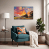 Countryside Train Station Living Room Demo