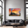 Countryside Train Station Living Room Demo