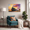 Countryside Train Station Living Room Demo