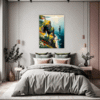 Couple at Cliffside Bedroom Demo