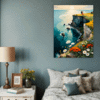 Couple at Cliffside Bedroom Demo