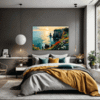Couple at Cliffside Bedroom Demo