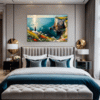 Couple at Cliffside Bedroom Demo