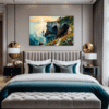 Couple at Cliffside Bedroom Demo