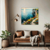 Couple at Cliffside Bedroom Demo