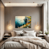 Couple at Cliffside Bedroom Demo